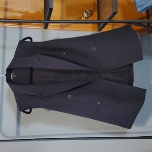 Express Black sleeveless blazer